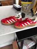 Adidas Gazelle Bold W "Red/Floral" — Women's Size 8.5