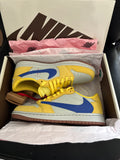 Travis Scott x Air Jordan 1 Low “Canary” — Men’s Size 5