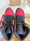 Air Jordan 1 Retro High OG "Bred Toe" — Size 5Y (GS)