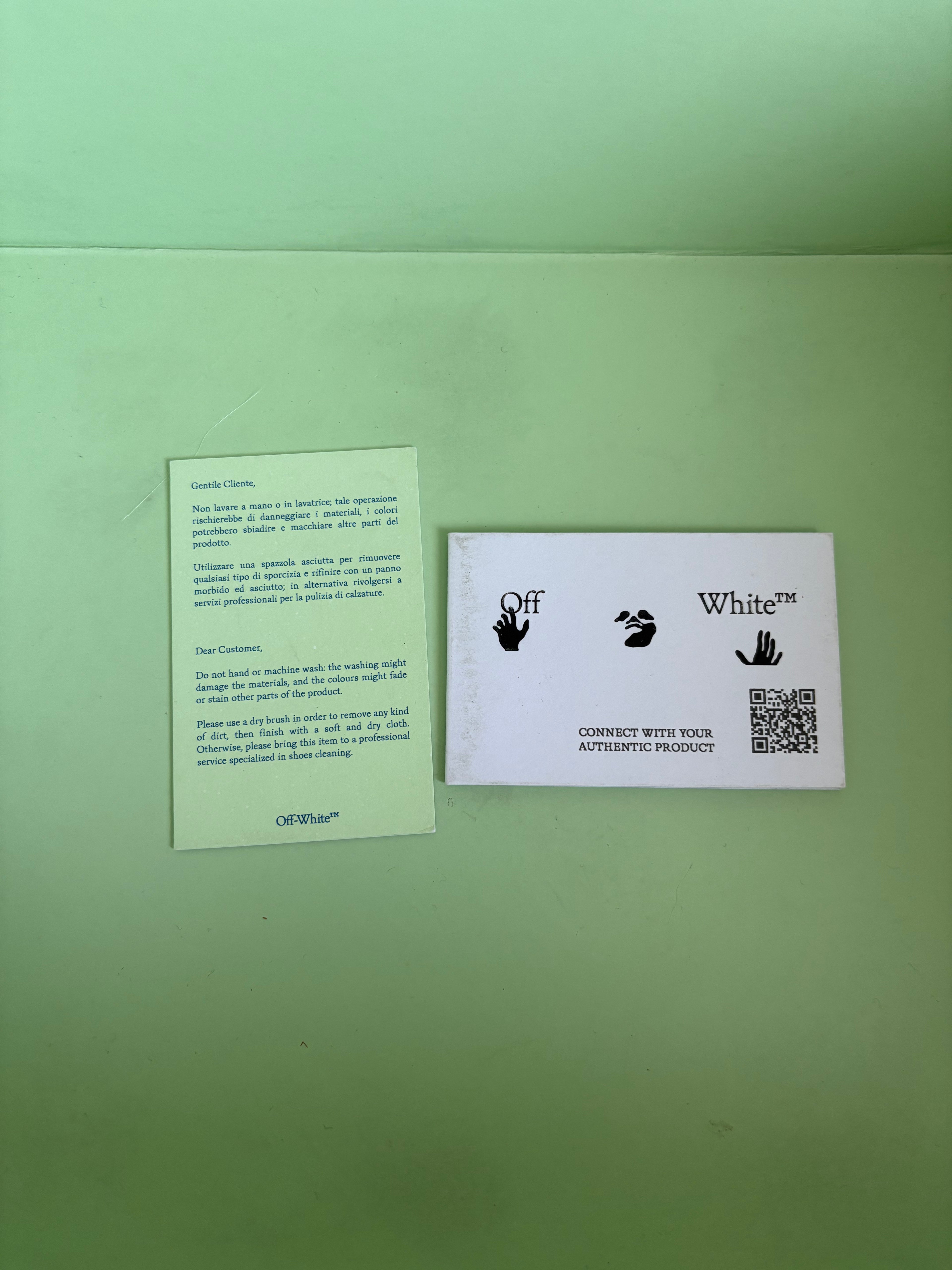 Off-White Vulc Low Sneakers — Size 13