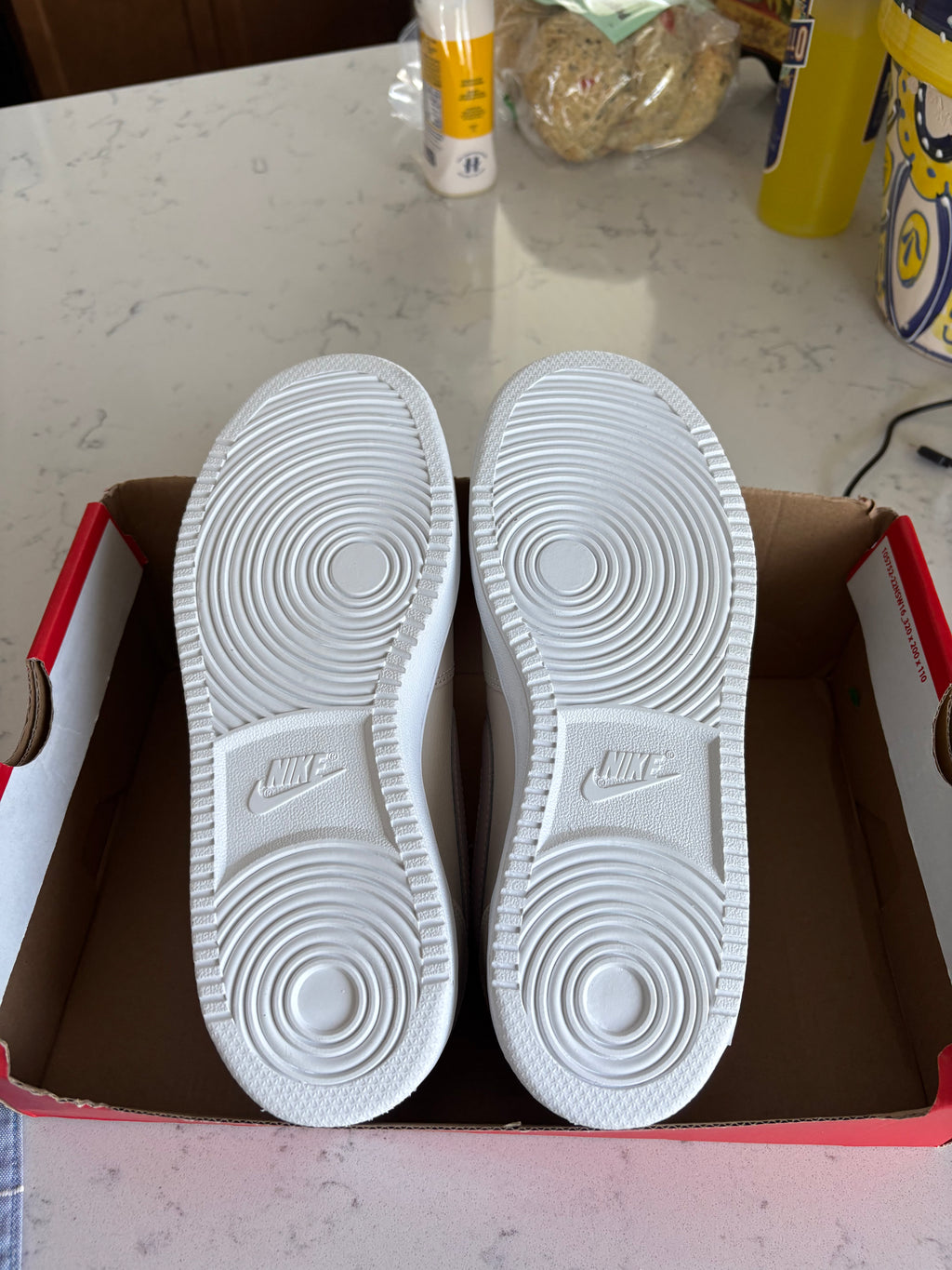 Nike Ebernon Low "Light Bone/Khaki" — Women's Size 8