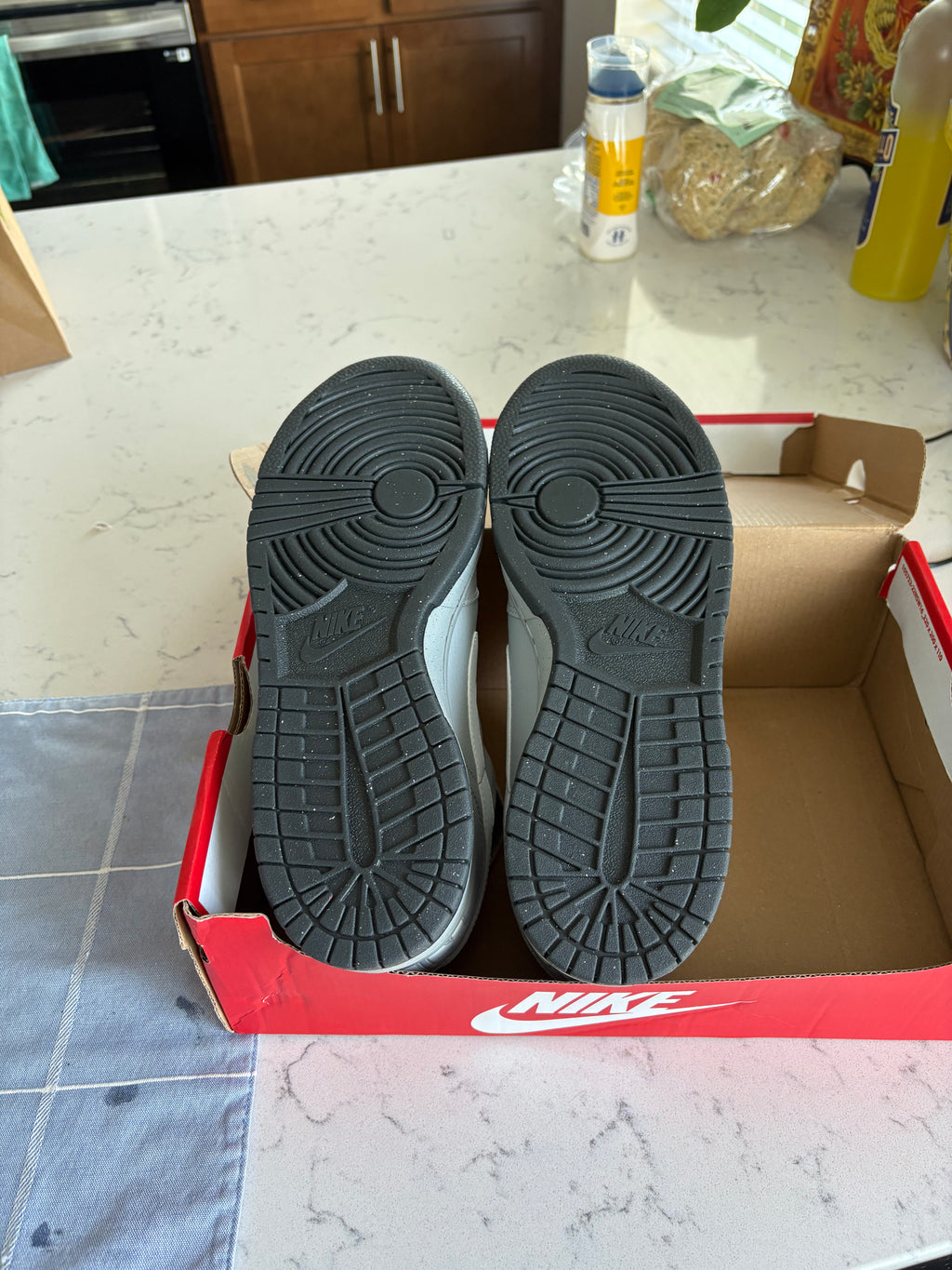Nike Dunk Low "Wolf Grey/White" — Men's Size 10