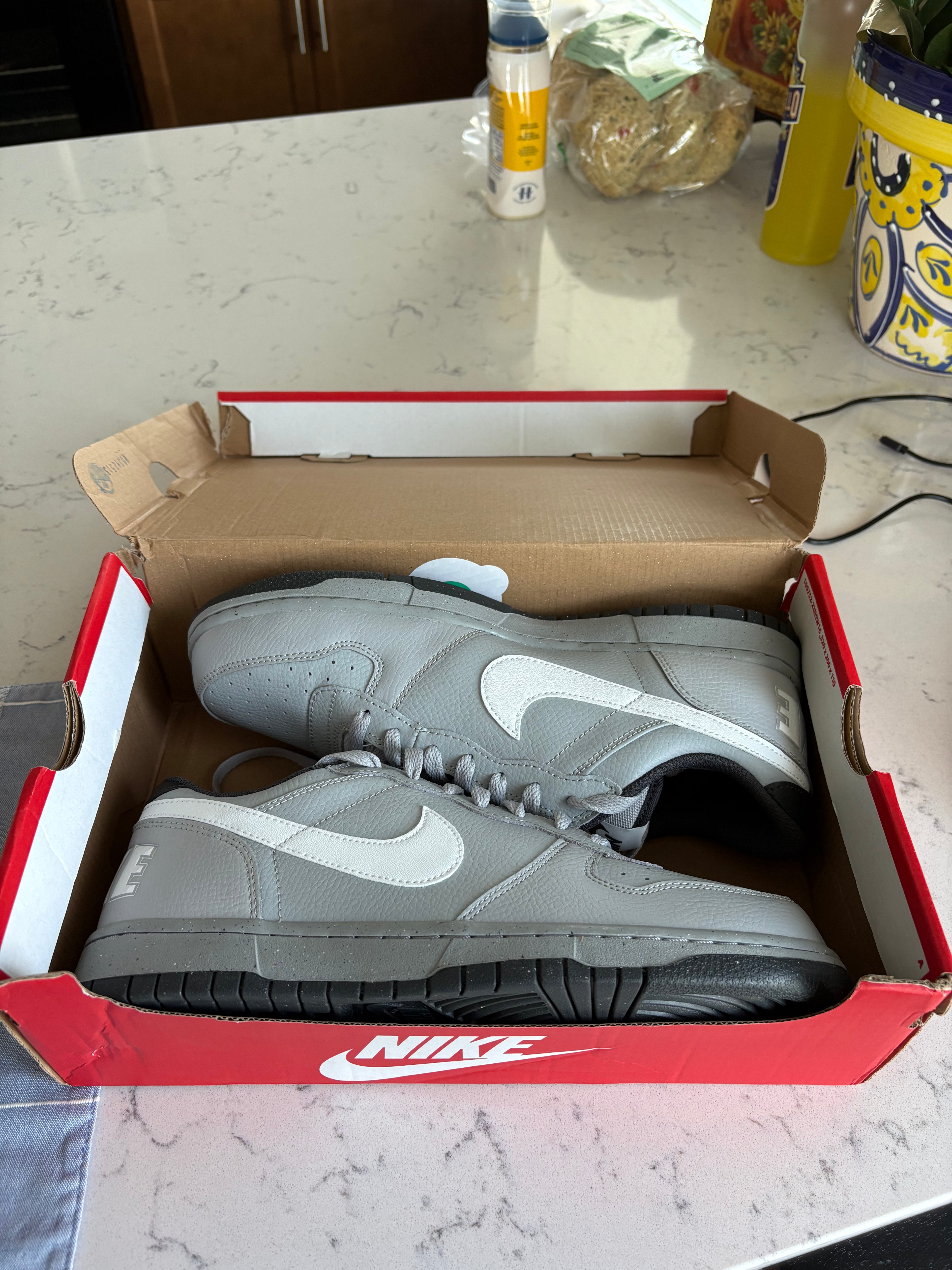 Nike Dunk Low "Wolf Grey/White" — Men's Size 10