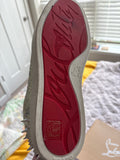 Christian Louboutin Louis Spikes Crystal High-Top Sneakers — Size 46