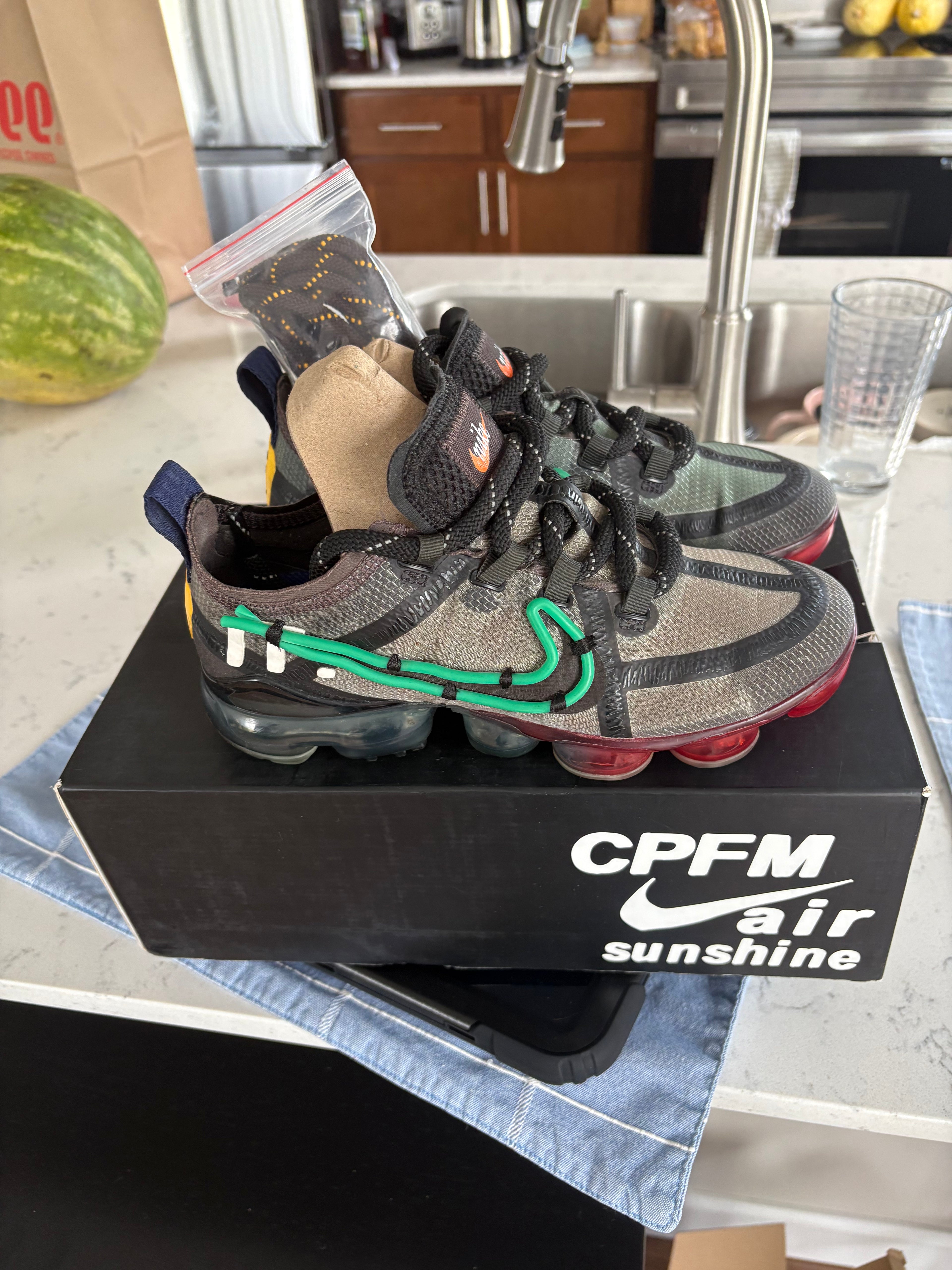 CPFM x Nike Air VaporMax 2019 "Sunshine" — Women's Size 7