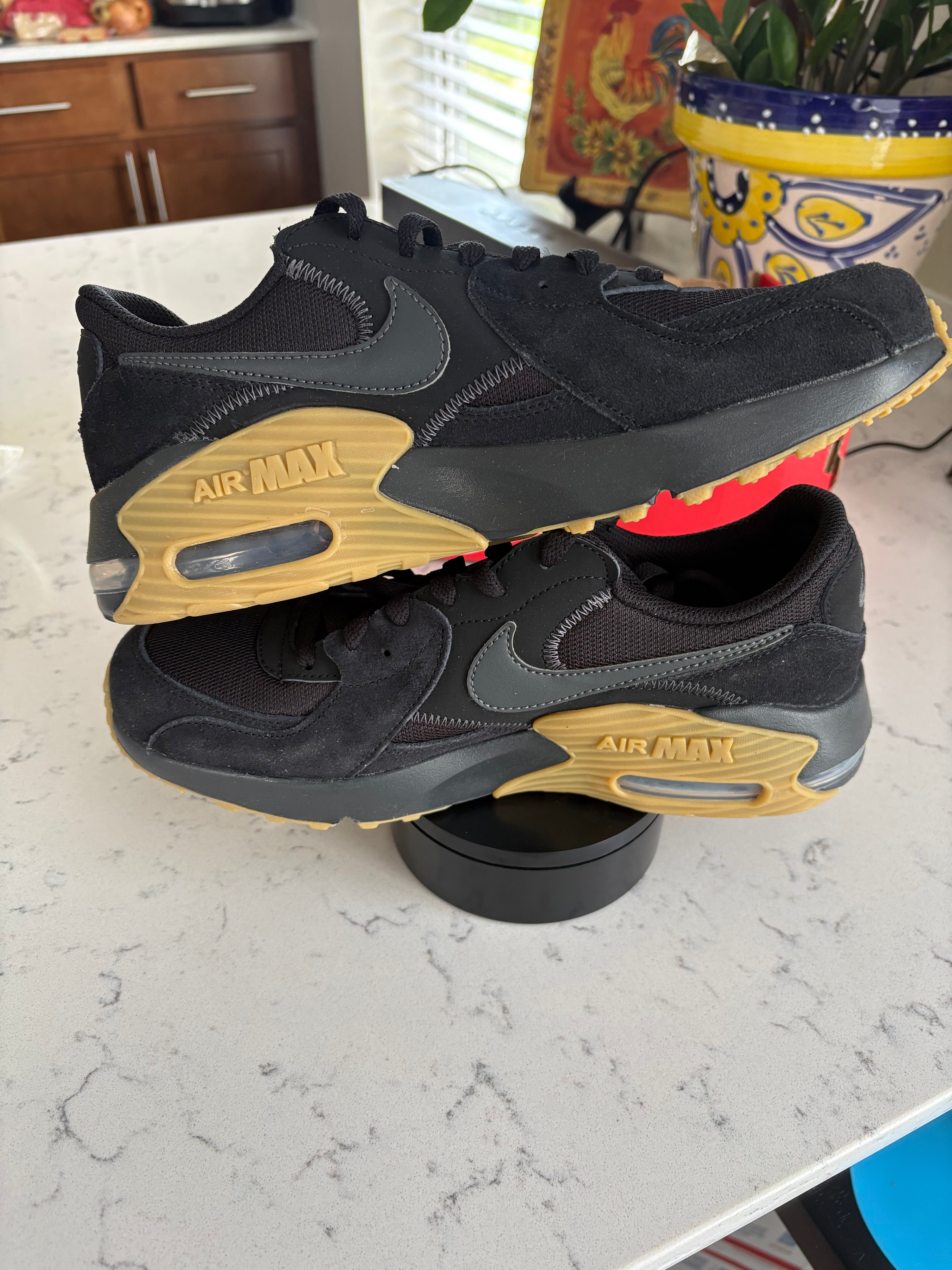 Nike Air Max Excee "Black/Anthracite/Gum" — Men's Size 8.5