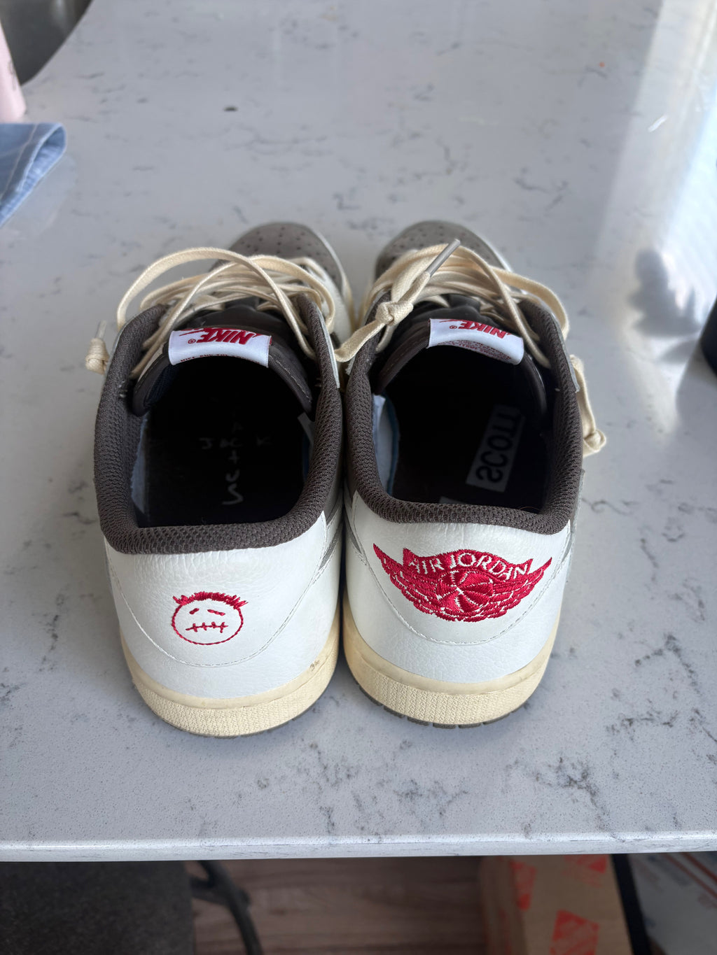 Travis Scott x Air Jordan 1 Low "Mocha" – Size 10 (Used, With Box)