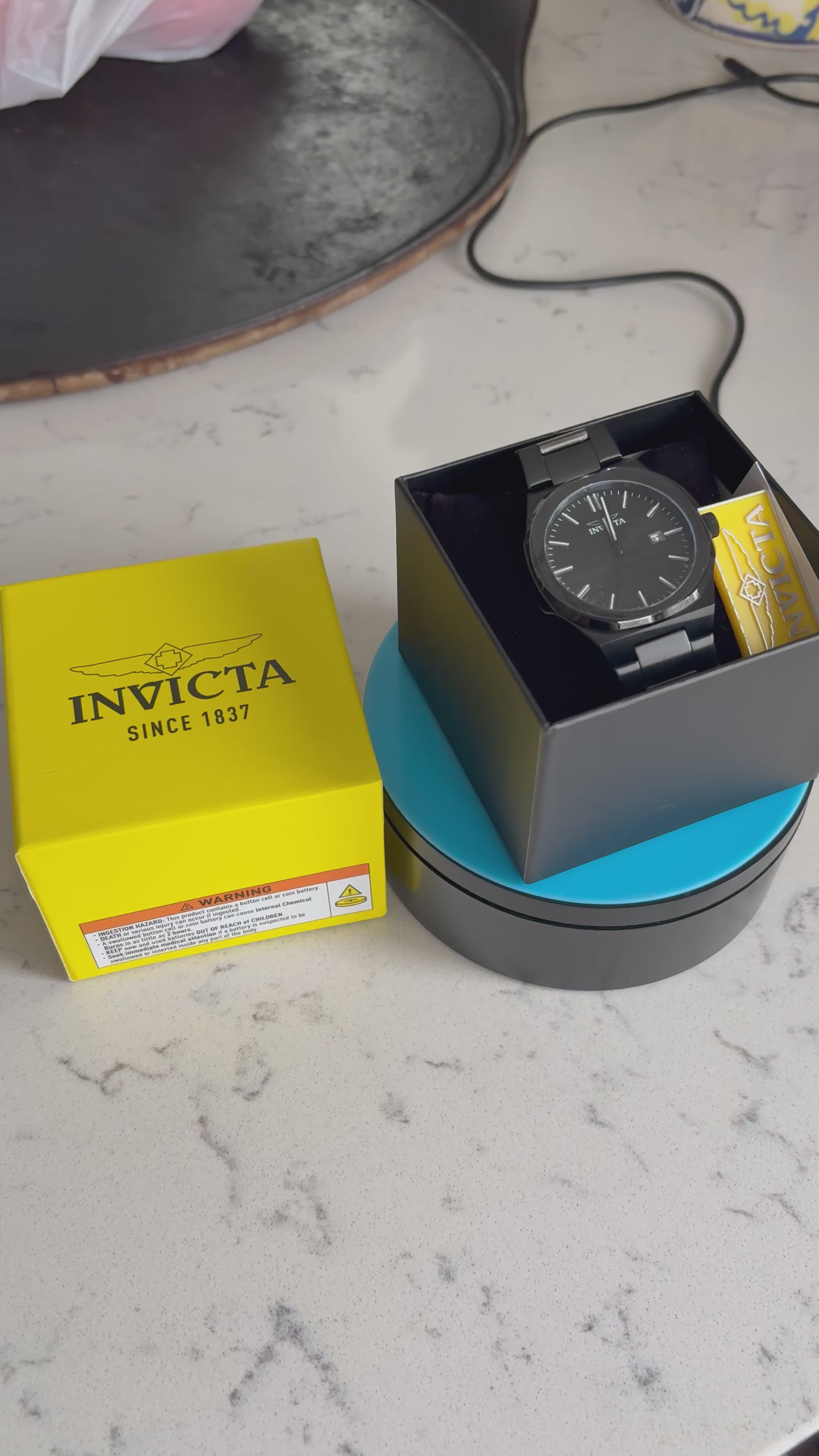 Invicta Aviator Watch – All Black
