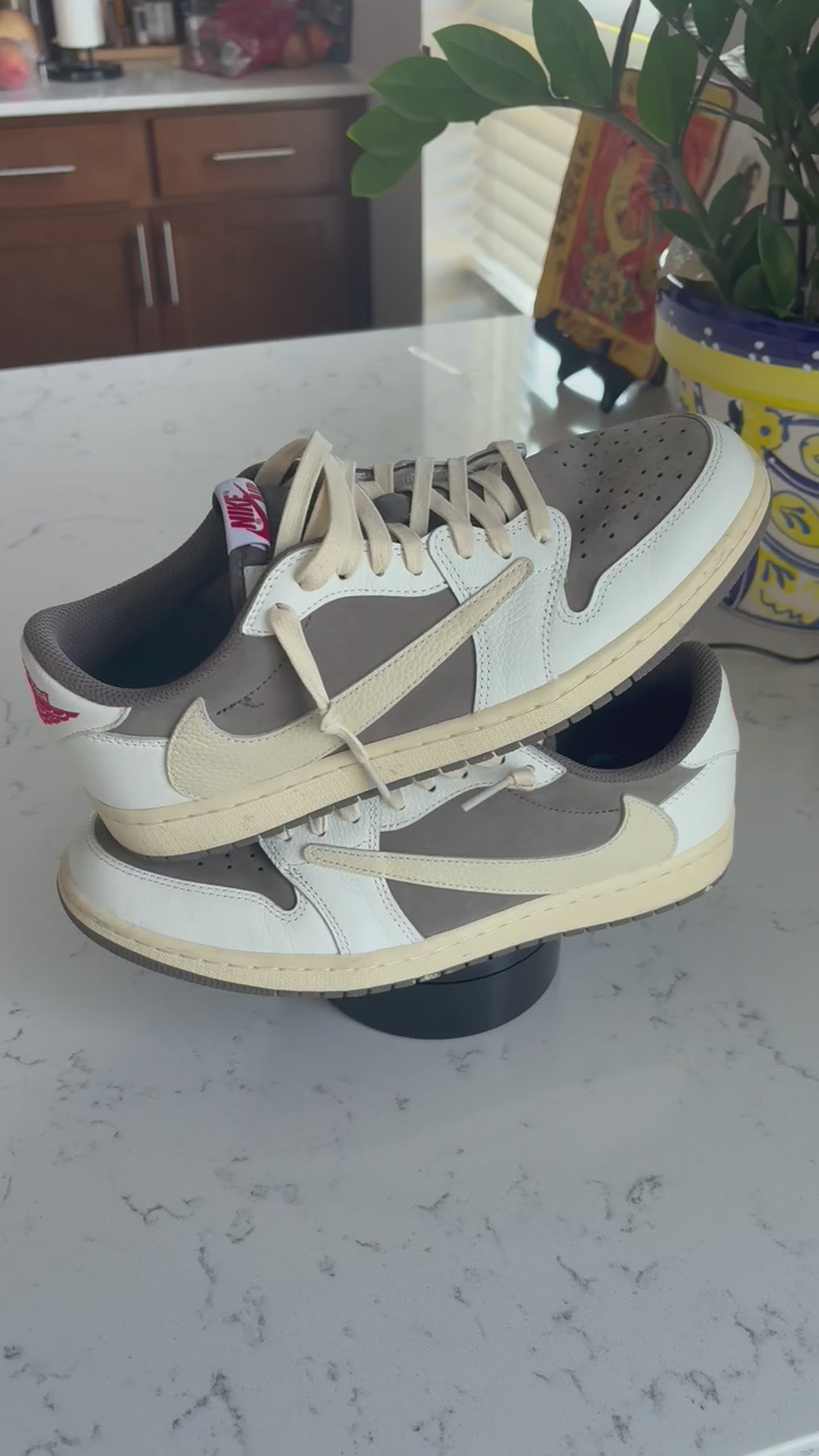 Travis Scott x Air Jordan 1 Low "Mocha" – Size 10 (Used, With Box)